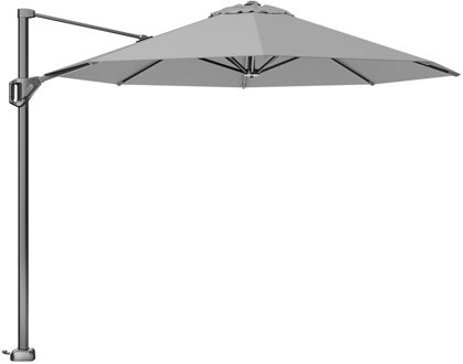 Platinum Voyager Ronde Zweefparasol T1 3m. - Light Grey Grijs