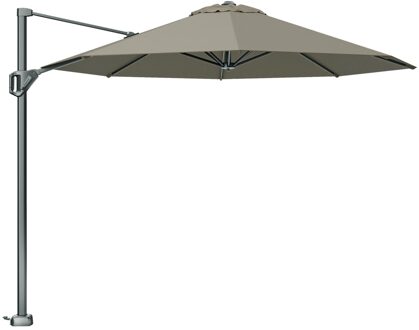 Platinum Voyager Ronde Zweefparasol T1 3m. - Taupe Bruin