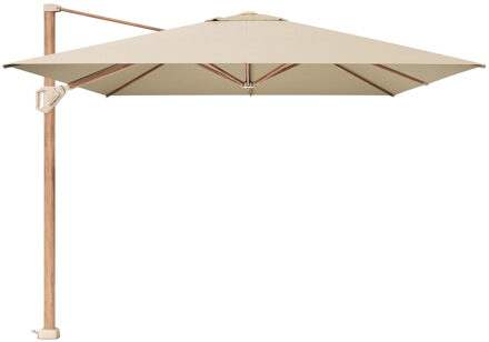 Platinum Zweefparasol Challenger T1 premium 400x300cm (Champagne) teak