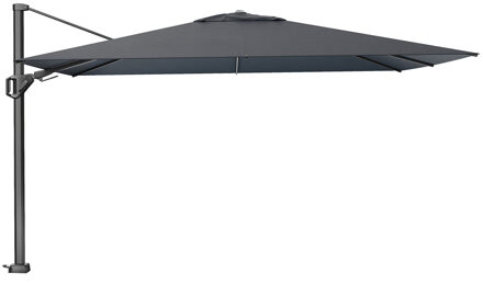 Platinum Zweefparasol Challenger T2 premium 260x350cm (Faded black) Dieptevariant