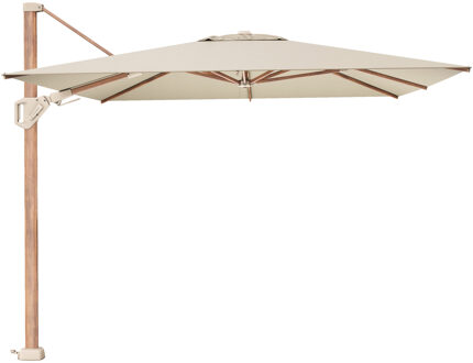 Platinum Zweefparasol Challenger T2 premium 350x260cm teak (Champagne)