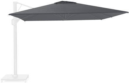 Platinum Zweefparasoldoek Platinum Beaufort Premium   320x320cm (Faded black)