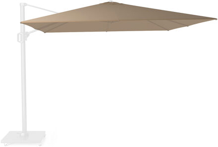 Platinum Zweefparasoldoek Platinum Challenger T1   300x300cm (Taupe)
