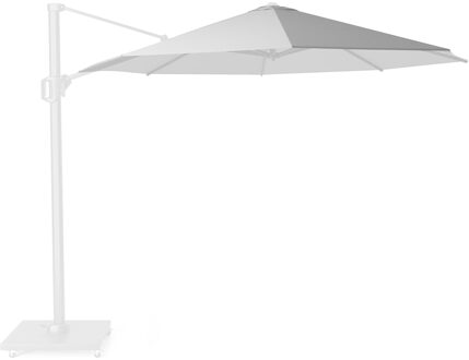 Platinum Zweefparasoldoek Platinum Challenger T1   350cm rond (Light grey)