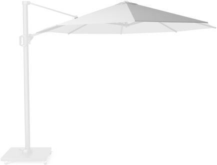 Platinum Zweefparasoldoek Platinum Challenger T1   350cm rond (White)