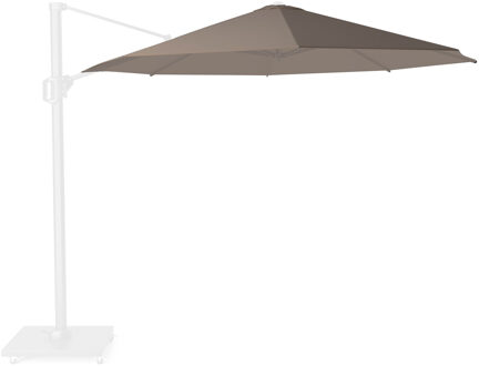 Platinum Zweefparasoldoek Platinum Challenger T1 Premium   350cm rond (Havana)