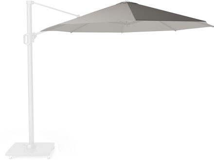 Platinum Zweefparasoldoek Platinum Challenger T1 Premium   350cm rond (Manhattan grey)