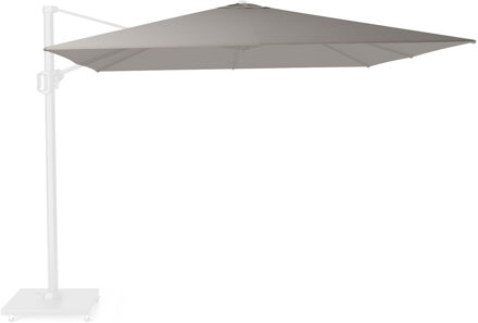 Platinum Zweefparasoldoek Platinum Challenger T1 Premium   350x350cm (Manhattan grey)