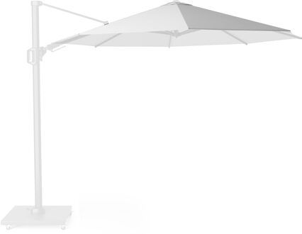 Platinum Zweefparasoldoek Platinum Challenger T2   350cm rond (White)
