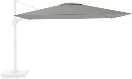Platinum Zweefparasoldoek Platinum Challenger T2 Premium   260x350cm (Manhattan grey) Dieptevariant