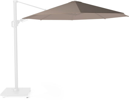 Platinum Zweefparasoldoek Platinum Challenger T2 Premium   350cm rond (Havana)