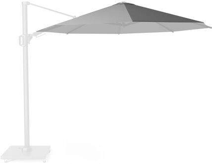 Platinum Zweefparasoldoek Platinum Challenger T2 Premium   350cm rond (Manhattan grey)