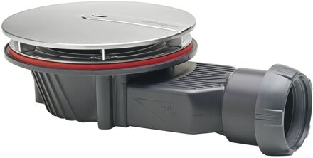 Platte Doucheafvoer Slim+ Ø40mm Metaal