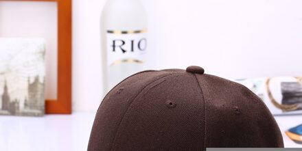 Platte Hoed Effen Kleur Baseball Hoed Outdoor reclame cap cap Reizen Hoed Oranje