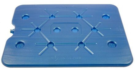 Platte koelelementen - Set van 4x stuks - 32 x 25 cm - voor in een koelbox of koeltas - blauw