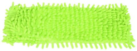 Platte Mop Praktische Mop Vervanging Hoofd Pad 4 Kleur Huishoudelijke Dust Cleaning En Herbruikbare Microfiber Waternevel Pad groen
