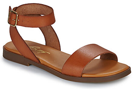 Platte sandalen Betty London STELLA" Bruin - 36,37,38,39,40,41,35