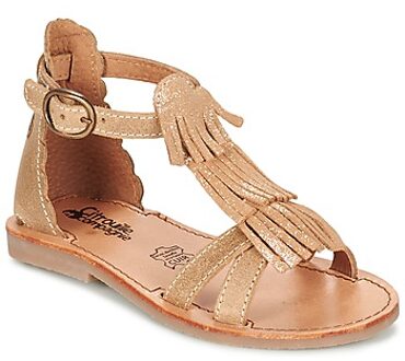 Platte sandalen Citrouille et Compagnie GAMELA" Bruin - 24,25,26,27
