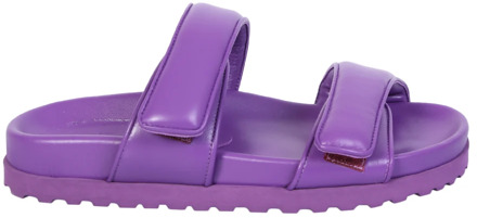 Platte sandalen Gia Borghini , Purple , Dames - 36 Eu,39 EU