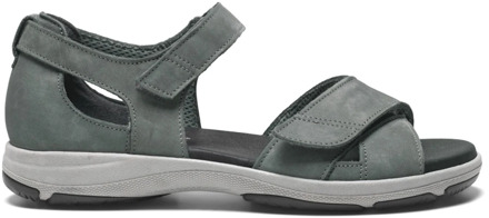 Platte sandalen New Feet , Green , Dames - 42 Eu,38 EU