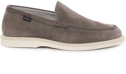 Platte Suède Schoenen Hogan , Brown , Heren - 39 Eu,44 EU