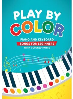 Play By Color: Piano And Keyboard Songs For Beginners With Colored Notes (Including Christmas - Christina Levante