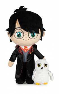 Play by Play Harry Potter Plush Figures Harry with Hedwig 29 cm