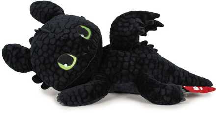 Play by Play How to Train Your Dragon Plush Figure Toothless Lying Version 30 cm