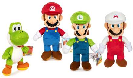 Play by Play Super Mario Plush Figures Assortment Characters 25 cm (8)
