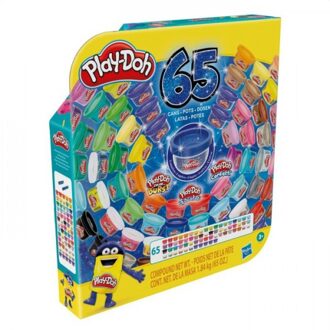 Play-Doh 65 Cans Multikleur