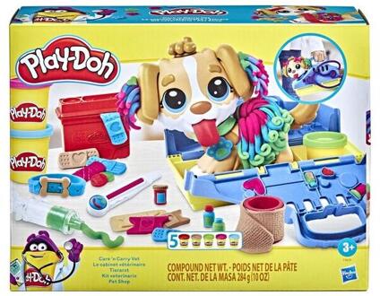 Play-Doh Hasbro Play-Doh Care N Carry Vet verschillende