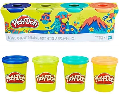 Play-Doh kleiset Wild 4-delig blauw/groen/oranje