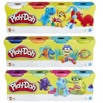 Play-Doh Refill Play-Doh 4-pack: 448 gram (B5517)