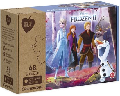 Play for Future Puzzel - Disney Frozen, 3x48st.