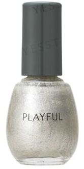 Playful Nail Color 14 Sparkle Silver 10ml