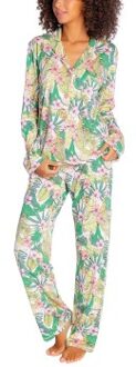 Playful Prints Pyjama Roze,Versch.kleure/Patroon,Grijs,Groen,Blauw - X-Small,Large,X-Large