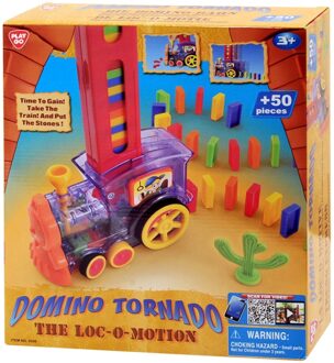 Playgo Domino Tornado Trein, 50dlg.