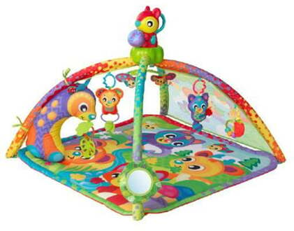 Playgro 3 in 1 Muziek & Projector Speelkleed Bosdieren