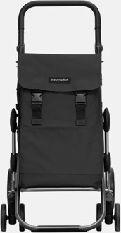 Playmarket Go Plus boodschappenkar black pepper Zwart