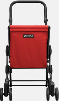 Playmarket We Go boodschappenkar rood