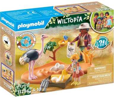 PLAYMOBIL 71296 Playmobile Wiltopia Struisvogel Bezoek
