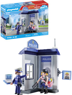 PLAYMOBIL Action Heroes - Politieonderzoek kamer Constructiespeelgoed