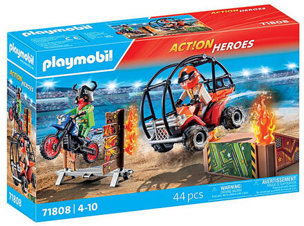 PLAYMOBIL Action Heroes - Stuntshow Constructiespeelgoed