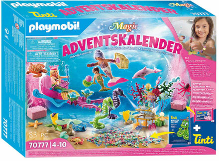 PLAYMOBIL Adventskalender Badplezier Zeemeerminnen (70777)