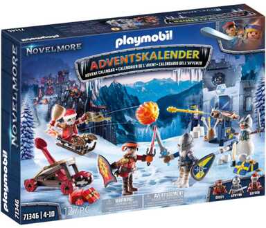PLAYMOBIL Adventskalender Novelmore - Strijd in de sneeuw Constructiespeelgoed