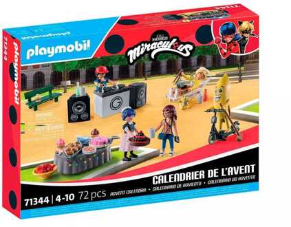 PLAYMOBIL Adventskalender - Picknick in Parijs Constructiespeelgoed