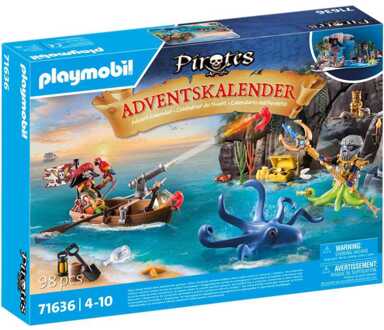 PLAYMOBIL Adventskalender - Piraten Constructiespeelgoed