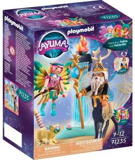 PLAYMOBIL Adventures of Ayuma - Abjatus met Knight Fairy Hildi 71235