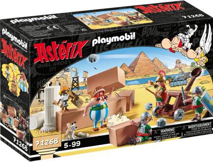 PLAYMOBIL Asterix - Astérix: Tekenis en de strijd om het paleis 71268