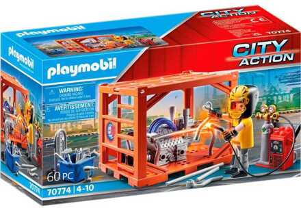 PLAYMOBIL City Action - Container productie (70774)